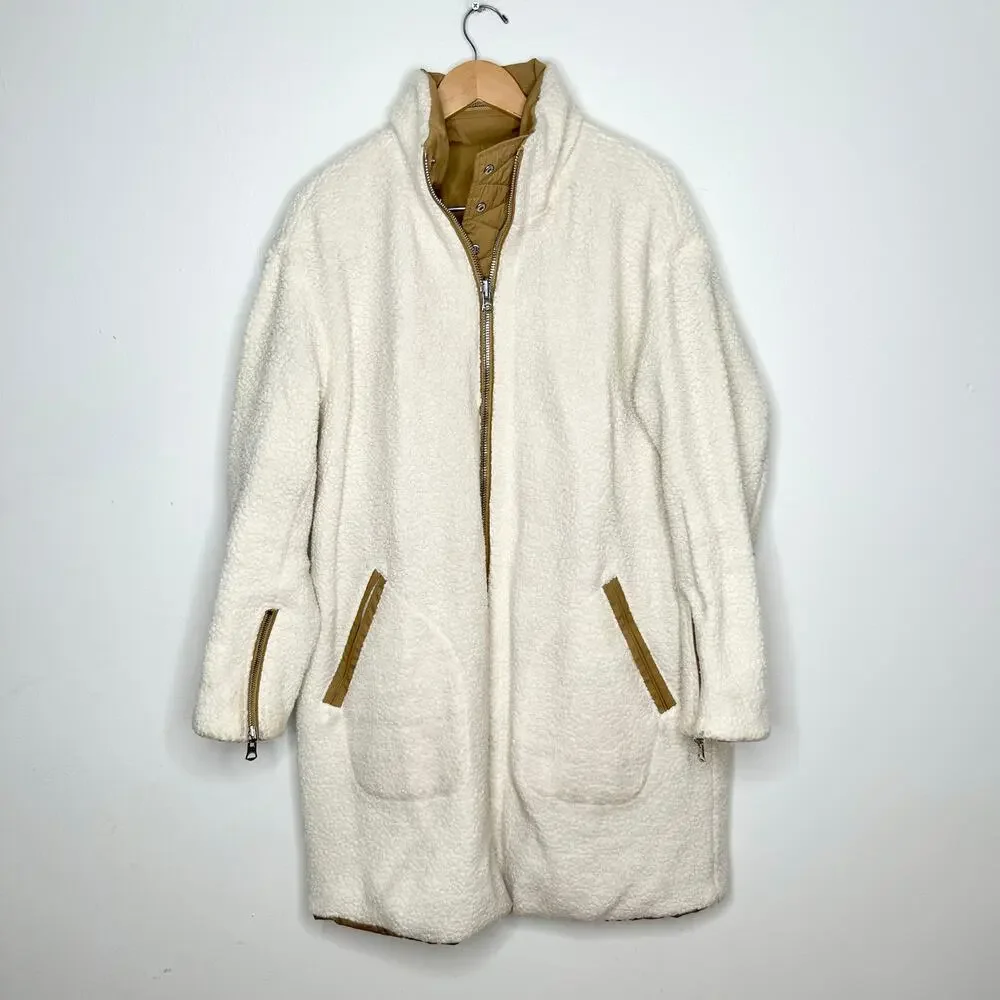 RAG & BONE M42 Military Reverisble Sherpa Long Line Utilitarian Parka - Picture 10 of 15